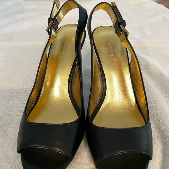 Banana Republic Slingback Open-Toed Pumps - size 6.5 - Picture 2 of 6